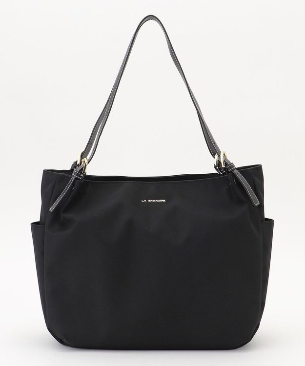 LA BAGAGERIE ポリエステルキャンバス　A4トート ブラック