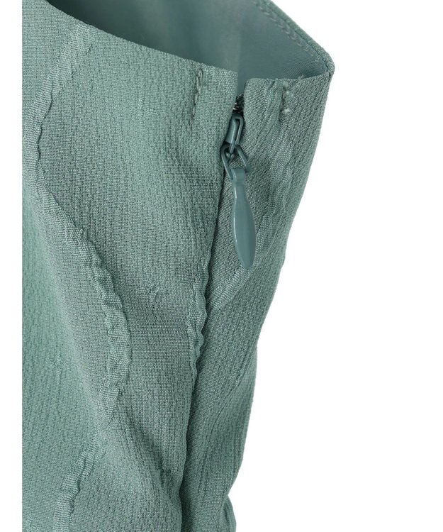 Green Parks ・ＥＬＥＮＣＡＲＥ　ＤＵＥ　ジャカードキャミワンピ Green