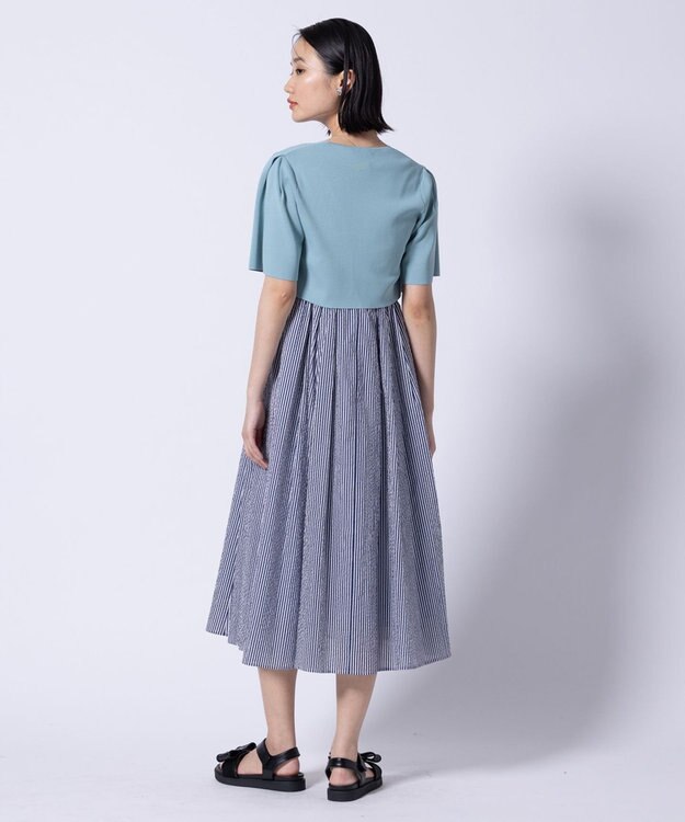 TOCCA 【洗える・接触冷感】CREPE BOLERO ボレロ ライトグリーン系