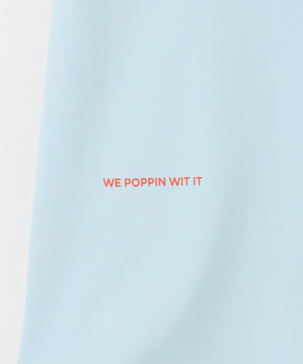 PW CIRCULUS 【UVカット / 吸水速乾 / 伸縮性抜群】【WOMEN】ポケットモック T ゴルフウェア レディース スカイブルー系