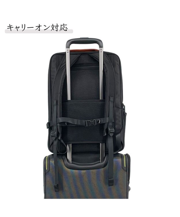 Samsonite サムソナイト バックパックM エキスパンダブル  エピッド 4 ビジネスバッグ   EPID 4 ブラック/オレンジ