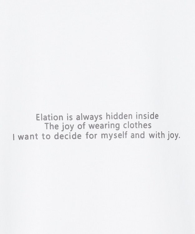 J.PRESS LADIES S ロゴ Tシャツ ホワイト系