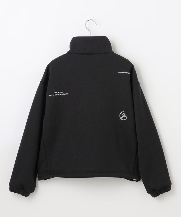 PW CIRCULUS 【WOMEN】ハーフジップ スウェット ブラック系