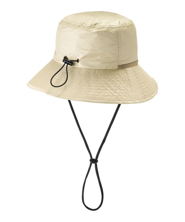 MOONBAT 【遮光ハット】マジカルテックプロテクション アドベンチャーハット 帽子 UV100％ 遮光100％ 軽量 撥水 ベージュ