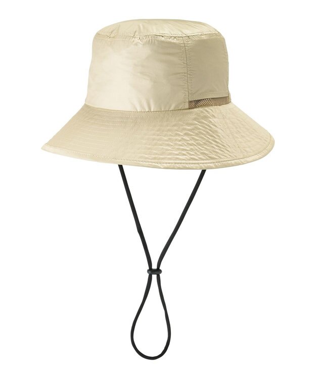 MOONBAT 【遮光ハット】マジカルテックプロテクション アドベンチャーハット 帽子 UV100％ 遮光100％ 軽量 撥水 ベージュ