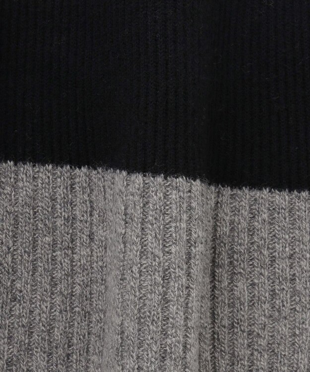 JOSEPH カラーブロック　ニットドレス Black/grey