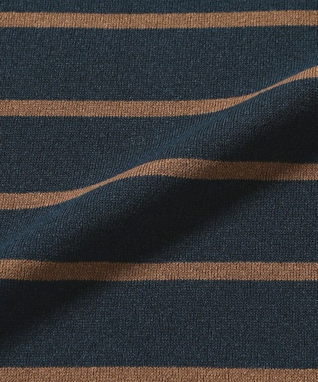 WHITE MAILS 【UNISEX】PAPER YARN BORDER KINT PULLOVER T-シャツ コン