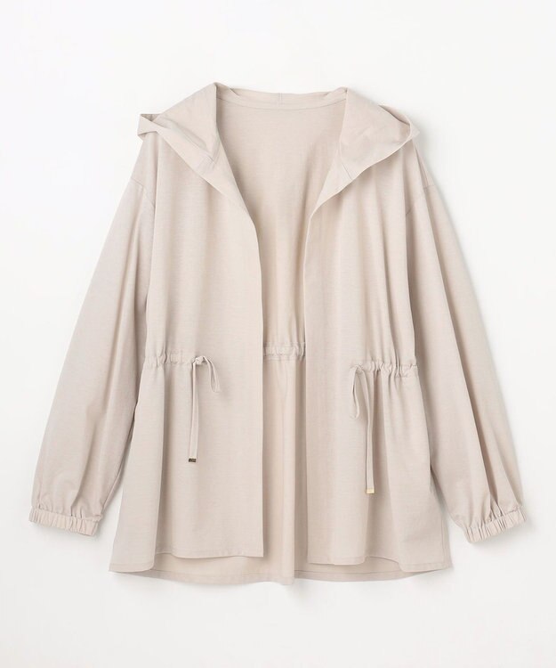 ANY L ドライフーディーカーディガン ライトベージュ