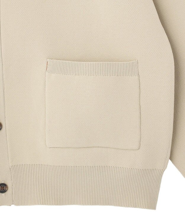 CRAFT STANDARD BOUTIQUE ウォッシャブルVネックカーディガン Beige