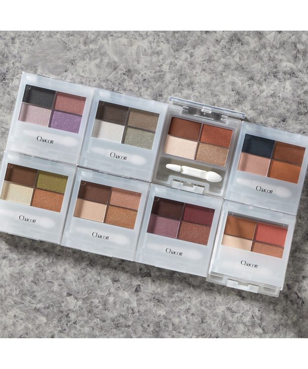 Chacott Cosmetics フェイスカラーパレット【510】モノクロームグレイ ー
