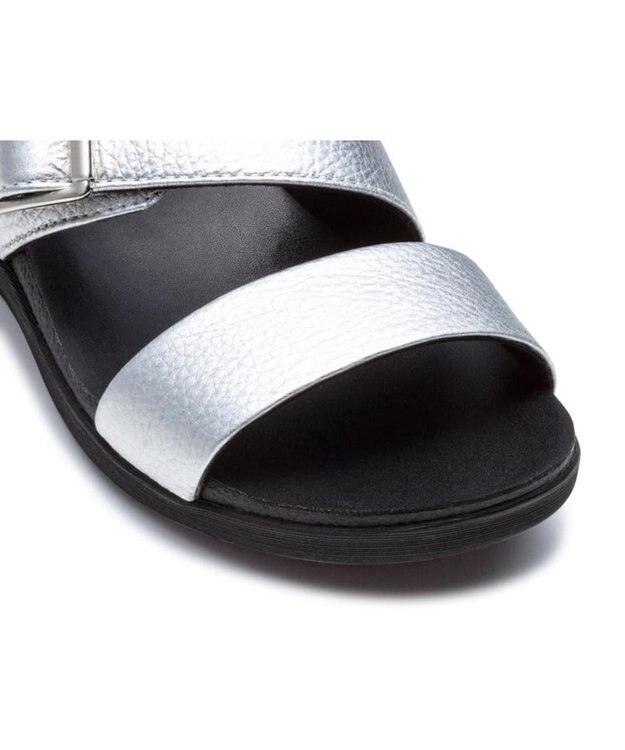 REGAL FOOT COMMUNITY 【リーガルレディース】F04S ベルトサンダル シルバー