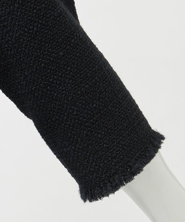 23区 S 【R(アール)】プリペラツイード ワンピース ブラック系