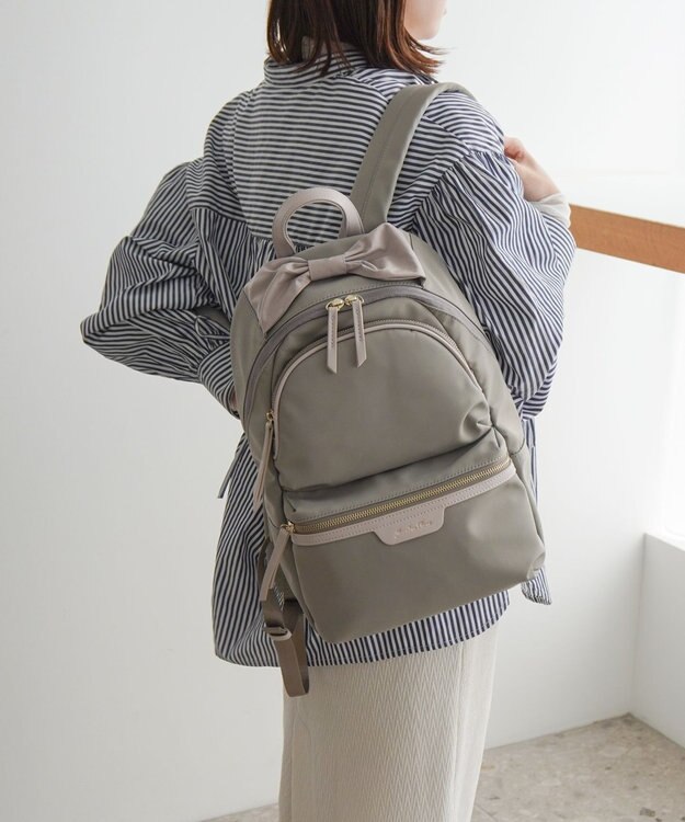 ACE BAGS & LUGGAGE Jewelna Rose プリモ・リュックサック A4ジャストサイズ 16195 ジュエルナローズ グレージュ