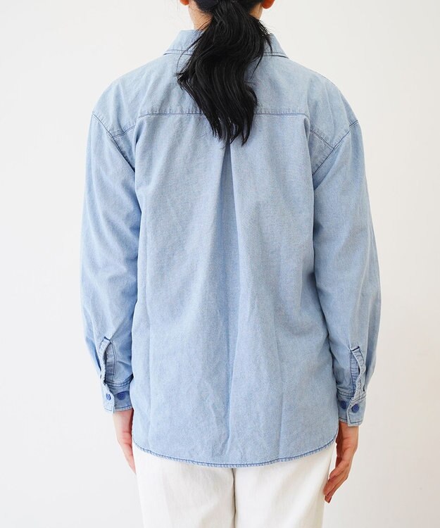 caqu USN chambrey shirts コットンシャンブレーシャツ 3years