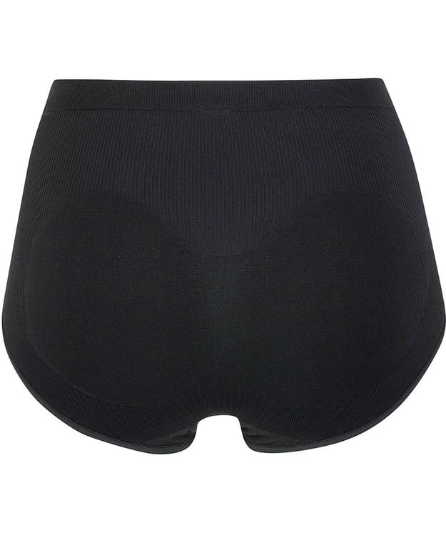 Wing ショーツ ここちよいフィット感 やさしい肌あたり 【デイリーフィット ヒップフィット】 深ばきタイプ はきこみ丈ふかめ EC1955 ウイング／ワコール ブラック