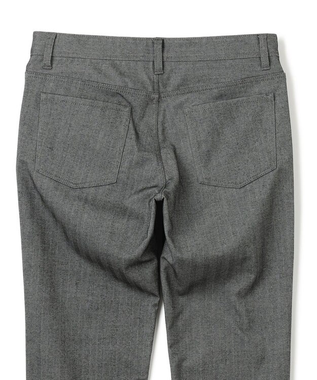 JOSEPH HOMME ソフトヘリンボンストレッチ / CIGAR 5P グレー系