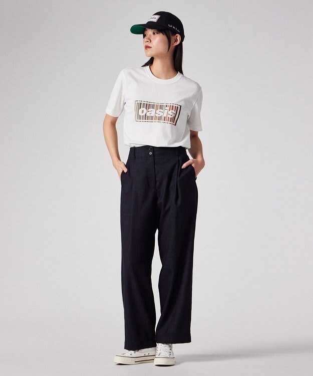 Paul Smith Paul Smith × Oasis シグネチャーストライプロゴ Tシャツ ホワイト