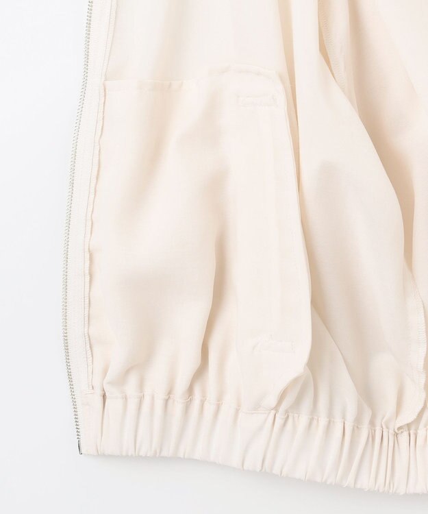 ANY シアーブルゾン エクリュ