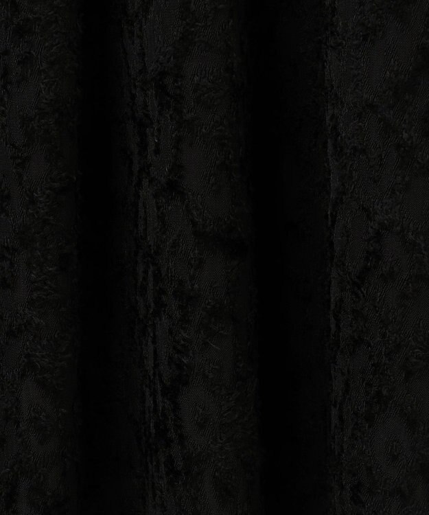 23区 S 【SLOW/一部店舗限定】カットジャカード キャミソールワンピース ブラック系