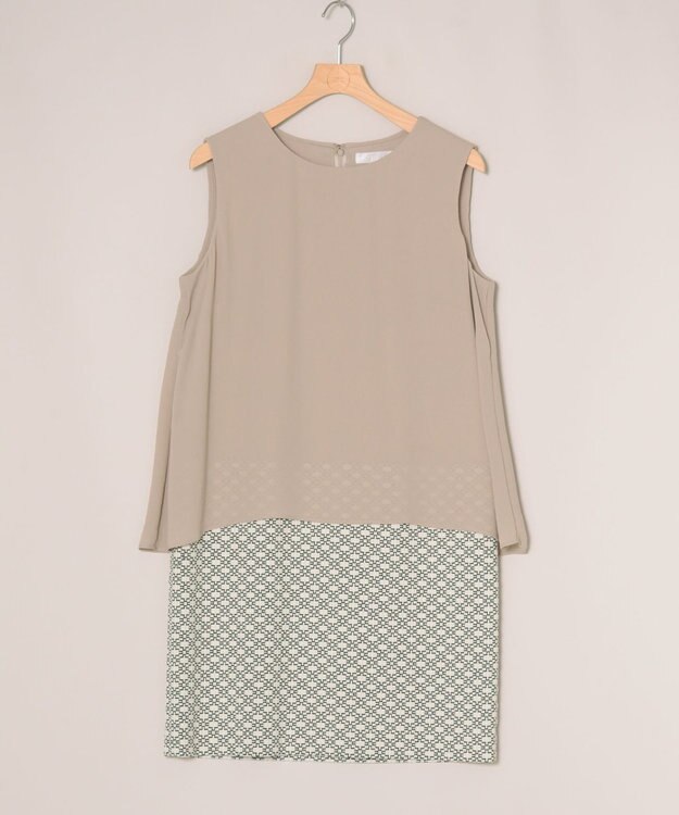 ONWARD Reuse Park 【自由区】ワンピース春夏 オフホワイト