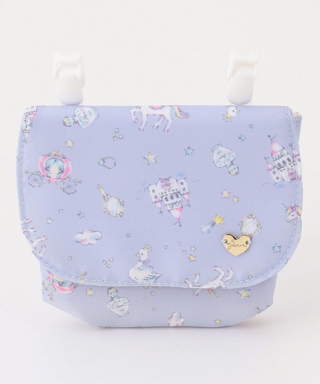 ANY KIDS 夢カワ ポケット ポシェット サックスブルー