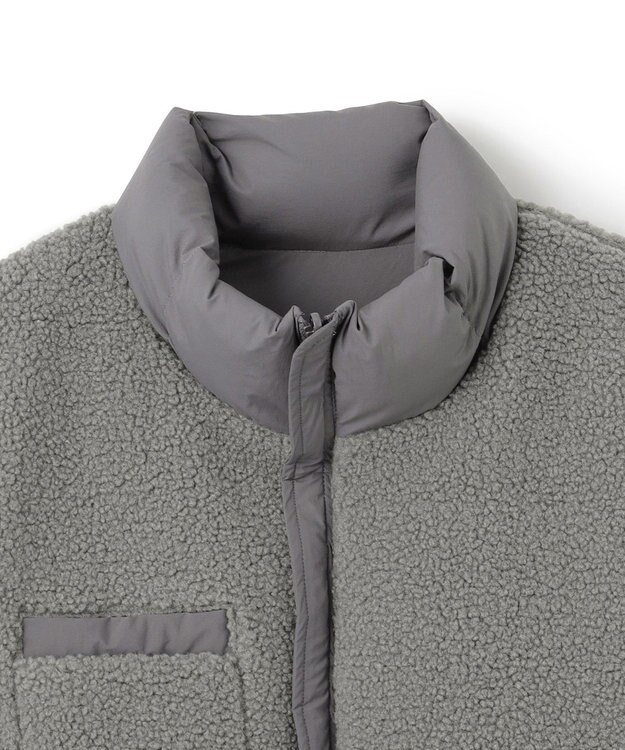 UNFILO MENS ウォーム ライトムーブ リバーシブルベスト [24年秋冬商品] グレー