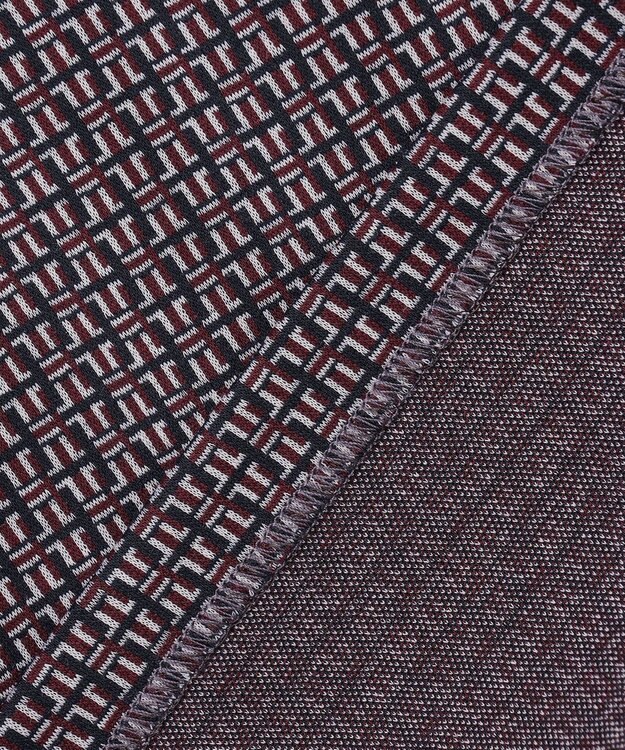 J.PRESS LADIES S 幾何ジャカード カットソー ネイビー系5