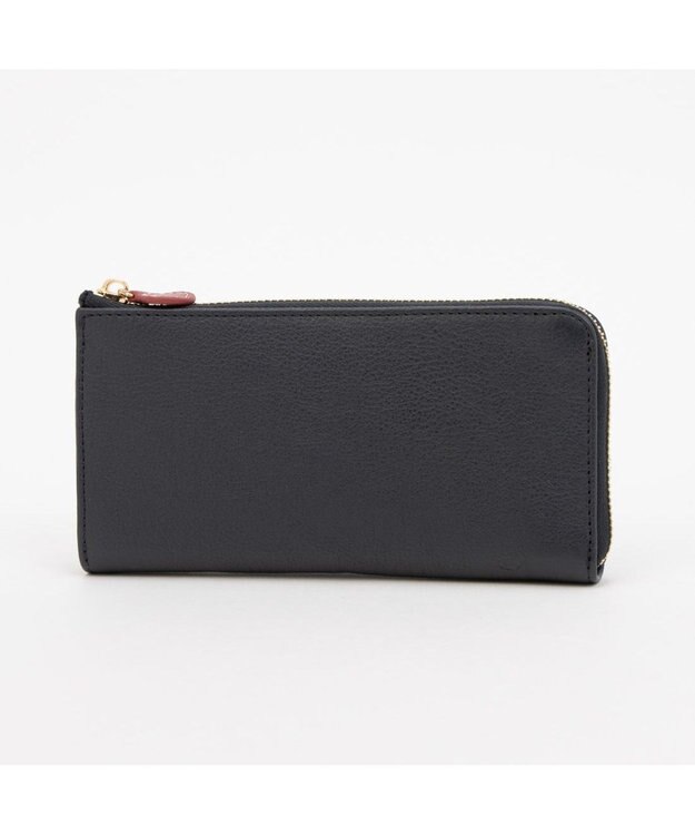 UNBILLION アトランタ ATLANTA / 牛革L字ファスナー長財布 ネイビー