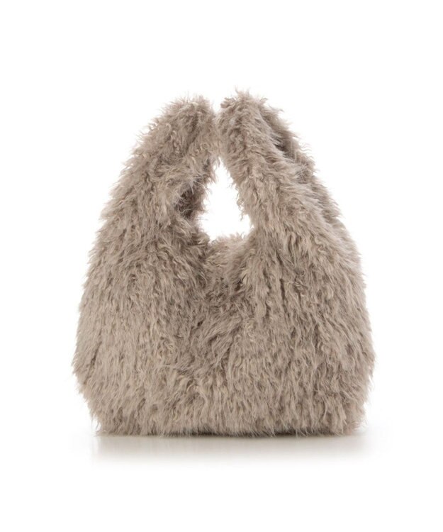 UNBILLION カシュカシュ cachecache / シャギーエコファーショッパーバッグ GY