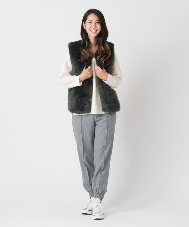 ONWARD Reuse Park 【23区】ニット秋冬 オフホワイト