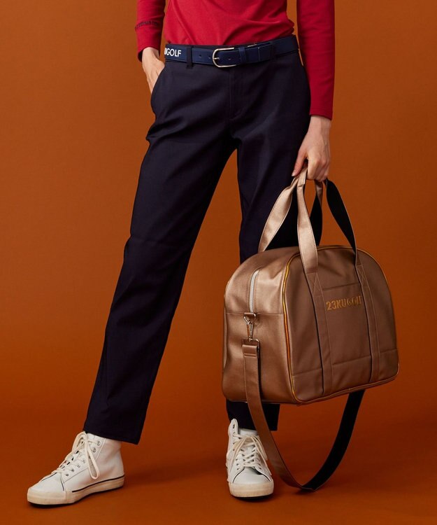 23区GOLF 【WOMEN】ハイパワーストレッチ ベーシックパンツ ネイビー系