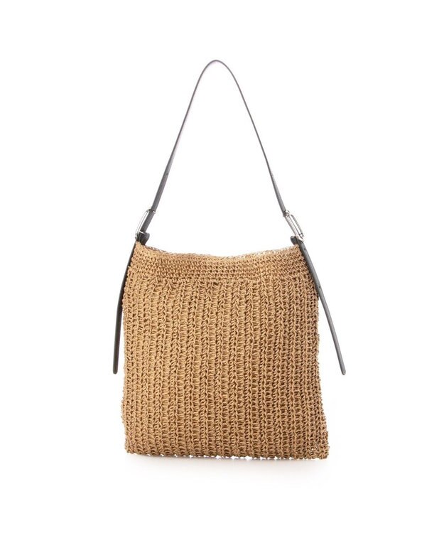 UNBILLION カシュカシュ cachecache / フリーハンドルクロッシェトート ブラック