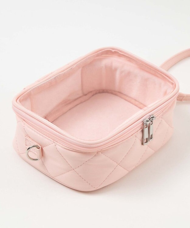 WEGO 【痛バ＆推し活グッズ】パールキルティング2WAYぬいポーチ ライトピンク