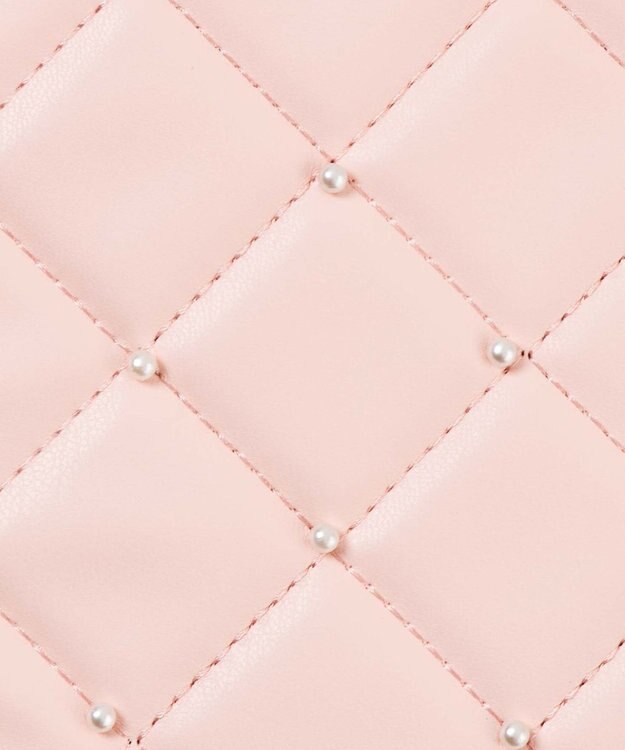 WEGO 【痛バ＆推し活グッズ】パールキルティング2WAYぬいポーチ ライトピンク