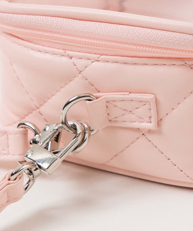 WEGO 【痛バ＆推し活グッズ】パールキルティング2WAYぬいポーチ ライトピンク