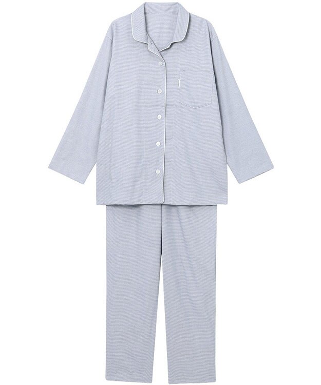 ワコール／睡眠科学 パジャマ 長袖 長ズボン 綿100%（本体） レディース YDX588 睡眠科学／ワコール コン