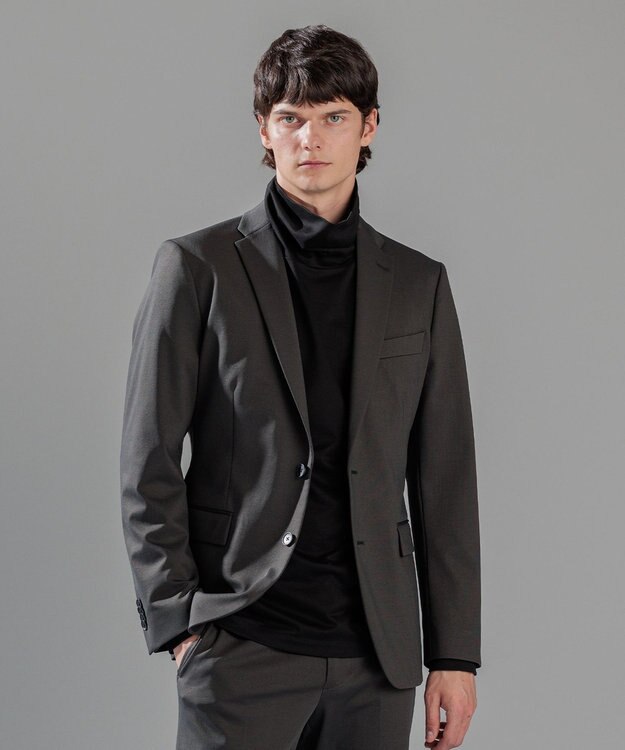 JOSEPH HOMME コンプレッションジャージー ジャケット グレー系