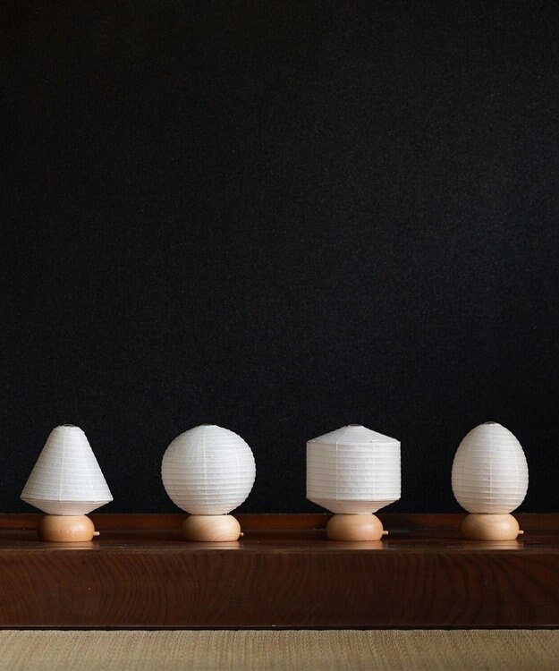 ちょうちん堂 【豆cocolan Muji】豆しかく ちょうちん ライト ホワイト