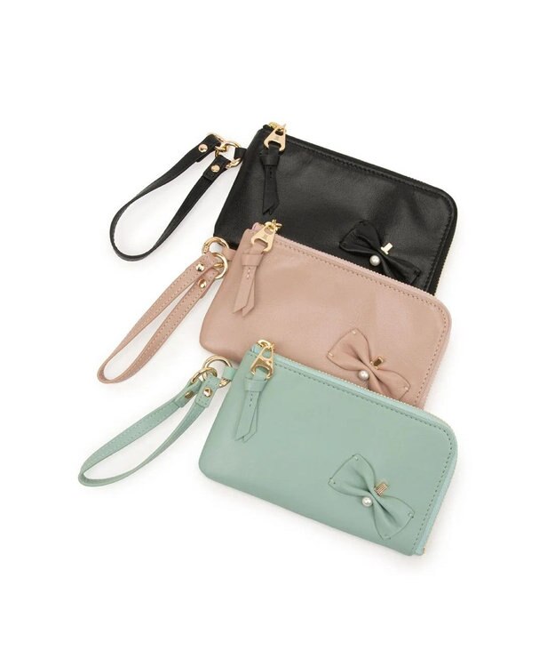 LANVIN en Bleu ペアル フラグメントケース ピンク