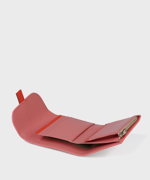 Paul Smith ベルトストラップ 2つ折り財布 ピンク