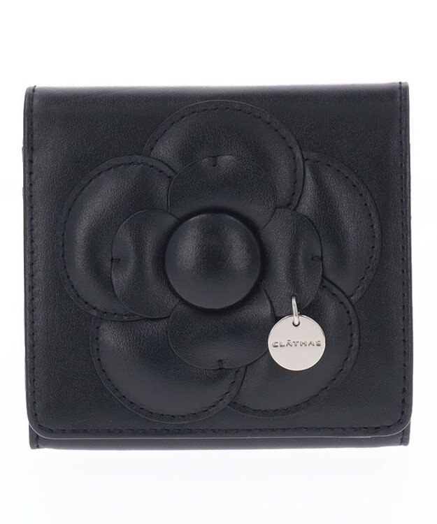 CLATHAS アマン 内BOX二つ折り財布 ブラック