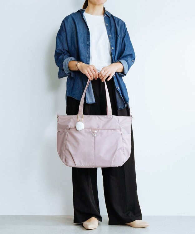 ACE BAGS & LUGGAGE Kanana project COLLECTION シェリ トートバッグ 17946 カナナプロジェクト コレクション ピンク