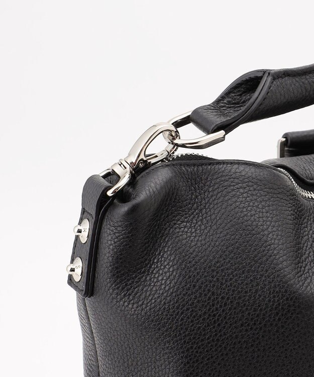 JOSEPH HOMME 【LEON 掲載】オールレザーシュリンク　BOSTON BAG ブラック系