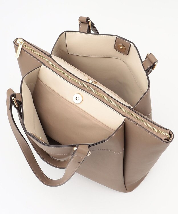 united bamboo 2WAYハンドルトート キャメル系