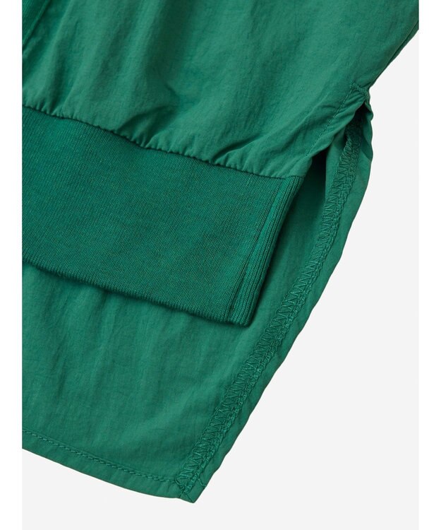 Green Parks ナイロンドッキングロゴチュニック Green