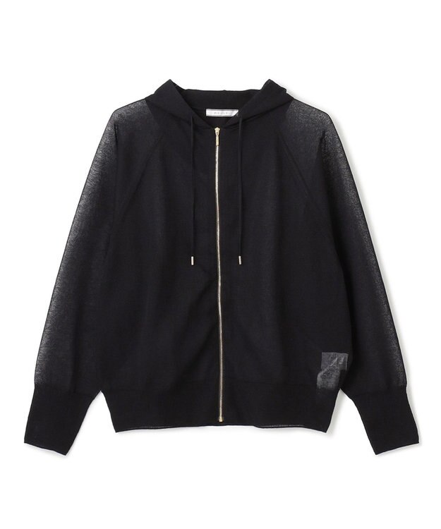 BEIGE， YUZU / ニットパーカー Black