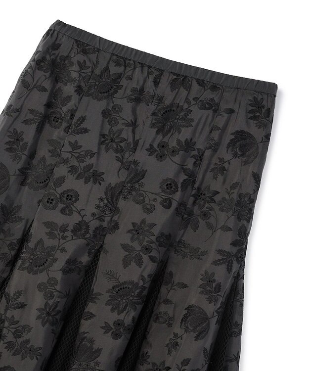 GRACE CONTINENTAL マーメイドembスカート ブラック