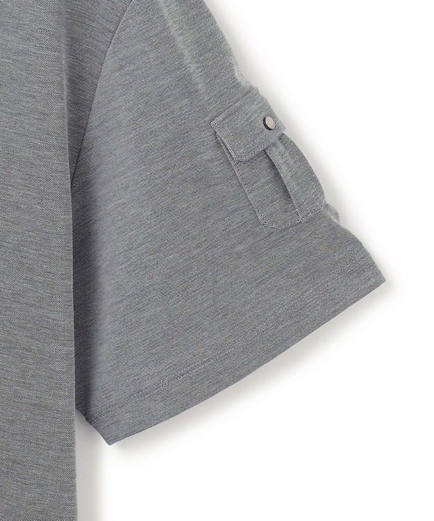 JOSEPH HOMME 【接触冷感】アイスコットンカノコ　ポロ ライトグレー系