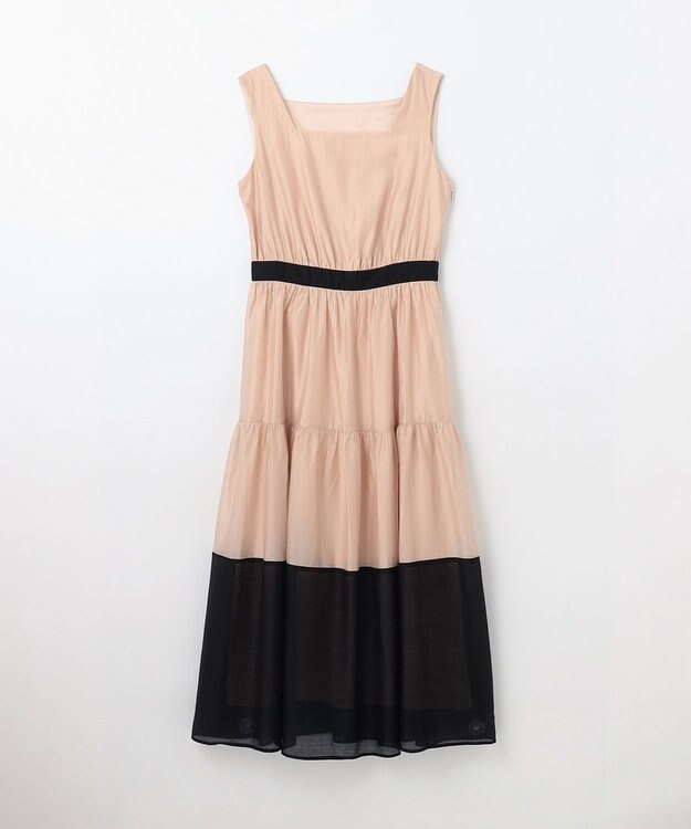 GRACE CONTINENTAL ボレロセットティアードワンピース ベージュ