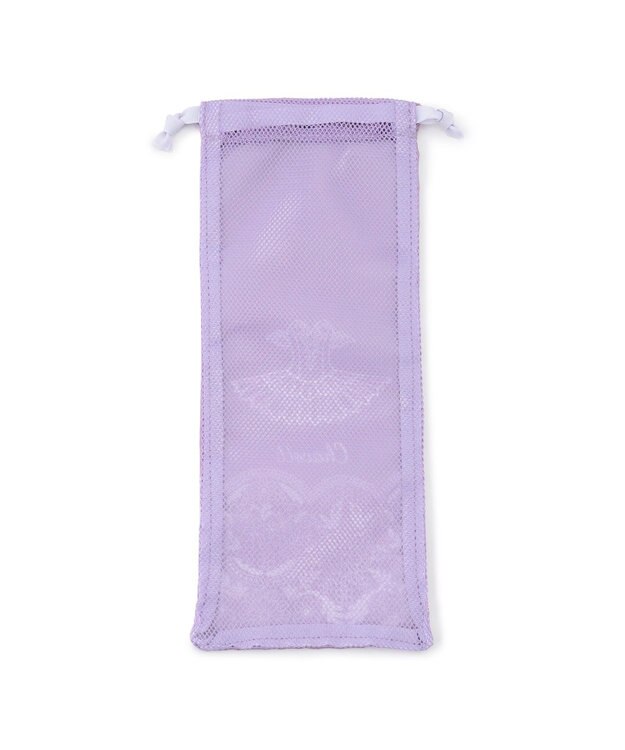 Chacott レース柄メッシュ巾着S ライラック